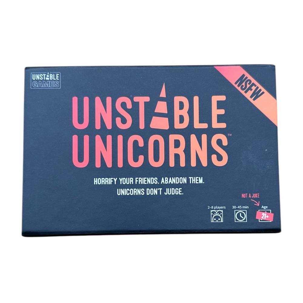 Unstable Unicorns NSFW Card Game